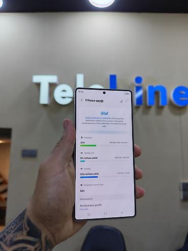 telefon barteri: Samsung Galaxy S25 Ultra, 256 GB, rəng - Gümüşü, Zəmanət, Sensor, Barmaq izi — 2