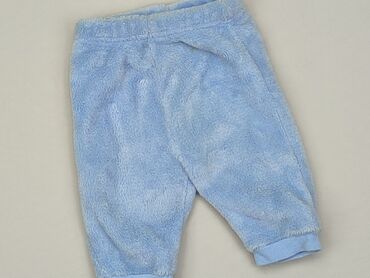 błękitny trencz: Spodnie dresowe, Ergee, 0-3 m, stan - Dobry