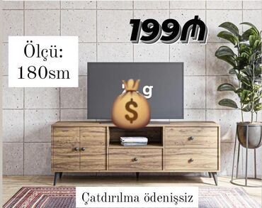 Dolablar: TV stend rəng seçimi