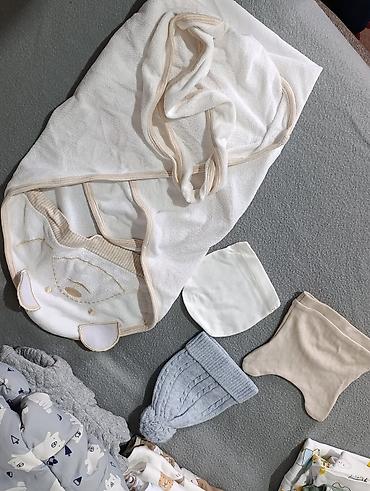 Отдам даром: Набор детской одежды для новорождённого (0–3 мес), хлопок. все отдам — 14