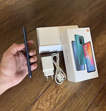 note 50 pro: Redmi Note 9, 64 GB, rəng - Göy, Barmaq izi, İki sim kartlı, Face ID — 4