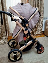 Gəzinti arabaları: Uwaq arabasi yaxsi vrziyyetde amartezatorludur yigikir acikir.Unvan — 7