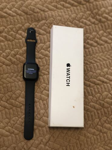 apple watch 6 40mm: Apple Watch SE (Gen 2) 44 mm Midnight AI Mid SB M/L GPS Цвет: черный