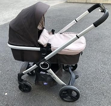 Modullu arabalar: Chicco Urban uşaq arabası - Şassi: yüngül alüminium konstruksiya, tək — 2