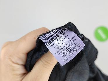 second hand second: Spodnie materiałowe damskie, rozmiar 8XL — 4