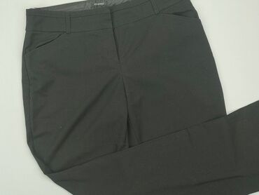 szare dresy joggery damskie: Material trousers, Orsay, XL (EU 42), condition - Very good