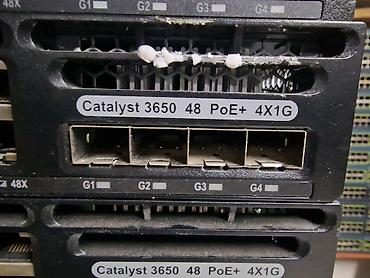 Məhsul: Cisco Catalyst 3650 48 PoE+ 4x1G şəbəkə sviçi Xüsusiyyətlər