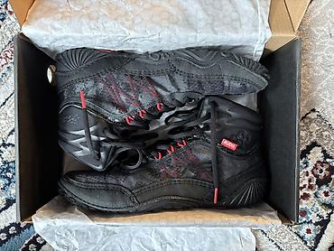 резиновая обувь: RUDIS KS Infinity Carbon Black — борцовки высокого берца — 1