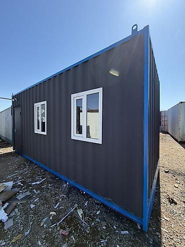 Metalkonstruksiya konteyner-otaq - Ölçü: standart 20 fut konteyner
