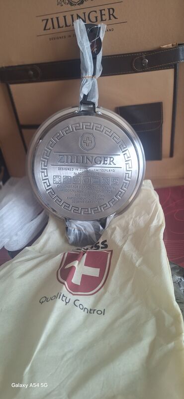 Tava-qazan dəstləri: Tava, Qazan, rəng - Gümüşü — 9