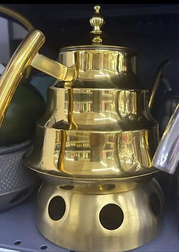 Çay dəstləri və servizlər: Çay dəsti, Metal — 2
