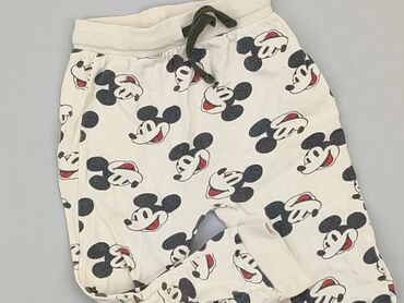 spodenki dzieciece: Sweatpants, Disney, 1.5-2 years, 92, condition - Good