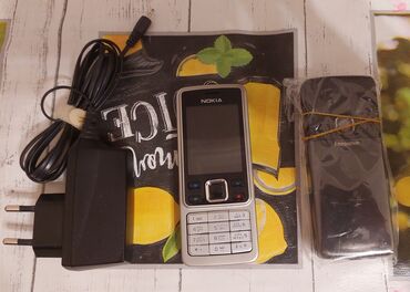 Nokia: Nokia 6300 4G, rəng - Gümüşü, Düyməli