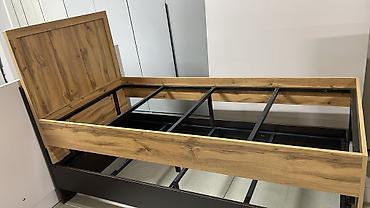 Односпальные кровати: Односпальная кровать 190*90см с фабричным матрасом “Эсал”. Основание at lalafo.kg — 14 Односпальные кровати: Односпальная кровать 190*90см с фабричным матрасом “Эсал”. Основание — 14