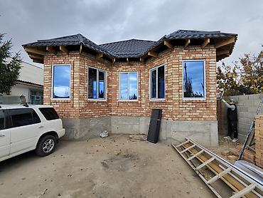 Курулуш жана оңдоо кызматтары: Панорамные и стандартные ПВХ‑окна для частных домов - Материал — 5