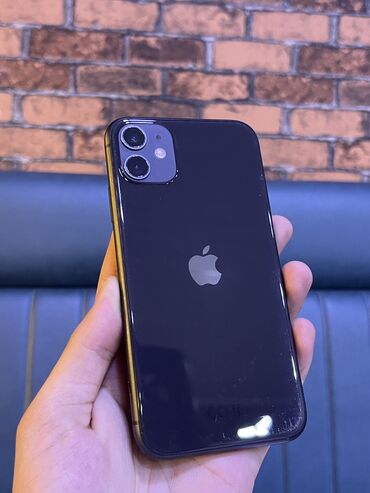 Apple iPhone: IPhone 11, 64 ГБ, Черный, Беспроводная зарядка, Face ID