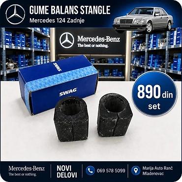 alat za opruge amortizera: GUMA BALANS ŠTANGLE SET MERCEDES | Guma balans stangle mercedes su — 3