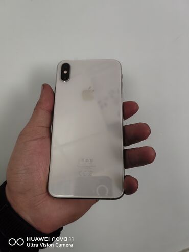 ми 9 с: IPhone Xs Max, Б/у, 256 ГБ, Белый, Наушники, Защитное стекло, Чехол, 100 %