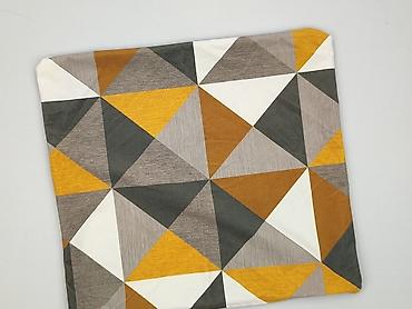 110 cm: Poszewka dekoracyjna na poduszkę - Wzór: geometryczny, trójkąty w — 1