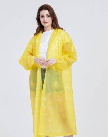 Другое для спорта и отдыха: Дождевик с капюшоном Anti Rain "OFF-LIMITS" Материал PE, Цвет Желтый