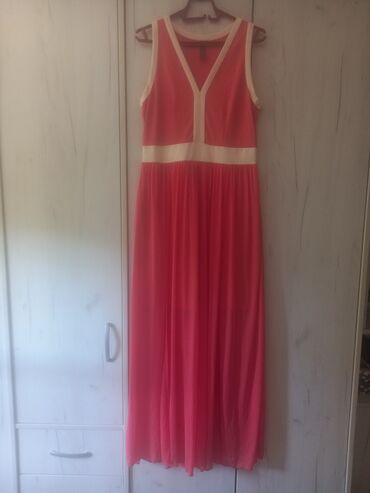 haljine sa ruzama: 2XL (EU 44), color - Pink, Cocktail, With the straps