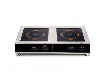 wok: ВОК (WOK) индукционный 2 комф плоский 5000W Плита индукционная — 3