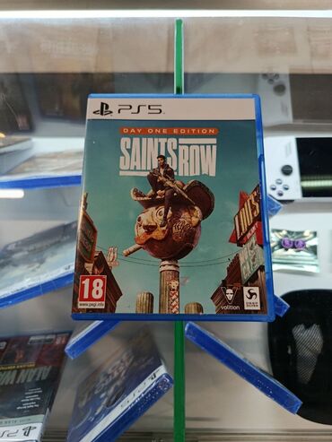 игры для ps 5: Видеоигра Saints Row Day One Edition для PlayStation 5. Обложка диска