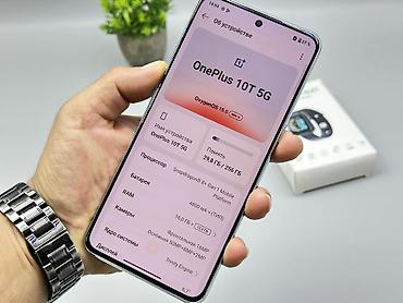 Уюлдук телефондор жана аксессуарлар: OnePlus 10T, Колдонулган, 256 ГБ, түсү - Боз, 2 SIM — 10