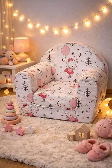 Foteljice: Dečja fotelja – mekana, lagana i bezbedna za mališane - Udobna mini — 1