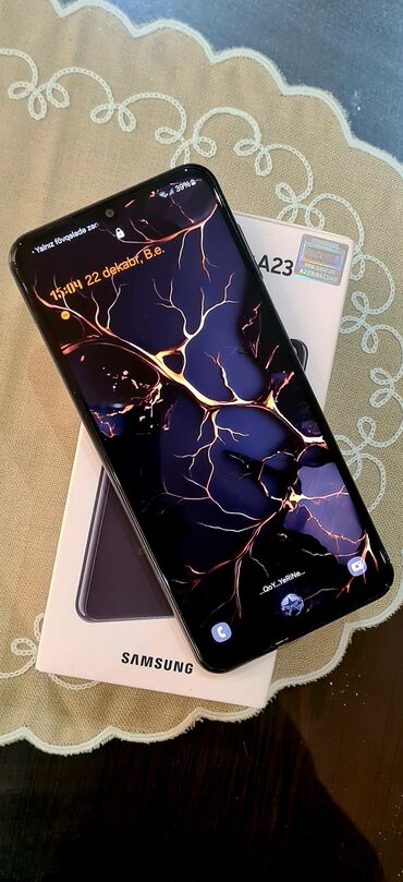 Samsung: Samsung Galaxy A23, 128 GB, rəng - Qara, Zəmanət, Sensor, Barmaq izi — 10