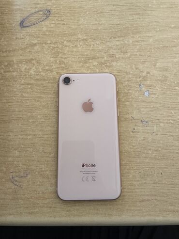 Apple iPhone: IPhone 8, 64 GB, Rose Gold, Barmaq izi
