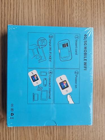 4g data kart: 4G Modem Wi‑Fi Router (MiFi) - LTE CAT4, “Super Software” ilə sürətli — 2