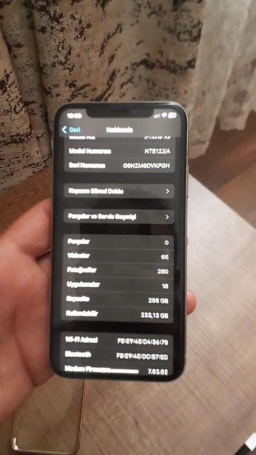 Apple iPhone: IPhone X, 256 GB, Gümüşü, Face ID — 7