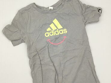 spodenki biegowe adidas: Футболка, Adidas, 10 р., 134-140 см, стан - Задовільний