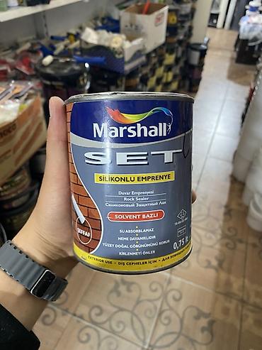 Внутренняя отделка: Пропитка-герметик для камня и кирпича Marshall SET Silikonlu Emprenye — 1
