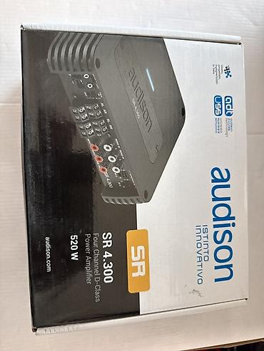 car audio: Автоусилитель Audison SR 4.300 - 4‑канальный усилитель класса D - — 2