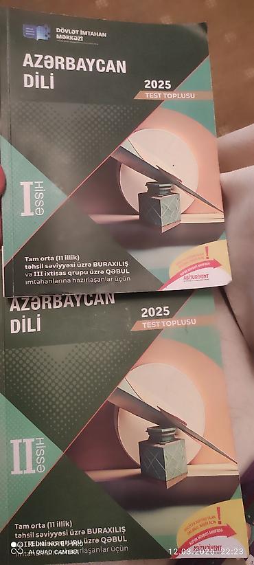 Testlər: Azərbaycan dili Testlər 11-ci sinif, DİM, 1-ci hissə, 2023 il — 1