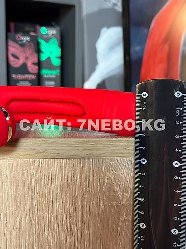 Товары для взрослых: Красный вибростимулятор 3-го поколения с функцией ударной вибрации и — 24