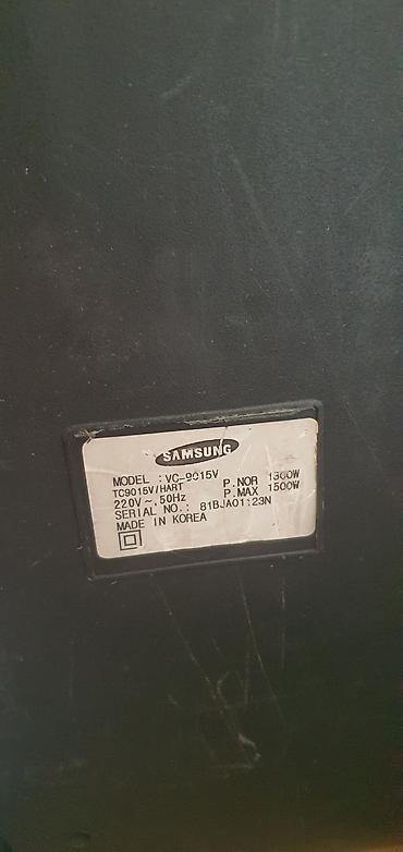 Məişət texnikası: Samsung tozsoran – model VC-9015V (TC9015V/HART) - Rəng: qırmızı — 2
