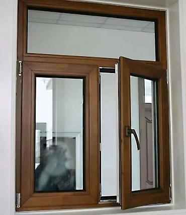 Plastik pəncərələr: Yeni İkiqat şüşə paketi Plastik pəncərə, Еni: 2 sm, Uzunluğu: 5 sm, Pulsuz quraşdırma — 16