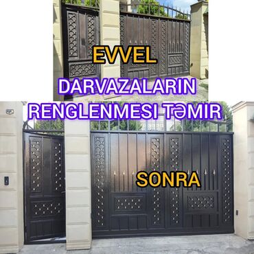 qapi kilidi: Darvazalari̇n renglenmesi̇ temi̇r xidməti baki sumqayit ərazisində