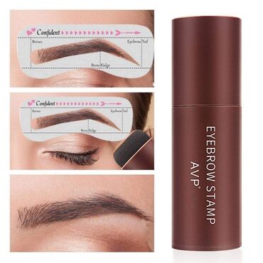 Šminka: Pecat za obrve tamno braon *Veoma jednostavan za korišćenje*: Da li — 2