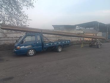hiab 250: Портер-24/7 кызматта доставка-арматура-профиль-труба 14 метр Баардык — 2
