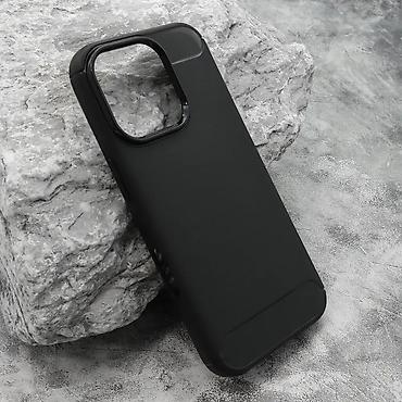 dvi kabel: Futrola silikon BRUSHED za iPhone 16 Pro (6.3) crna. Kataloški broj — 1