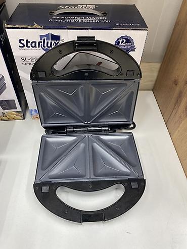 Вафельницы: Сэндвичница Starlux SL-22101-3 - Мощность: 750 Вт - Антипригарные — 3