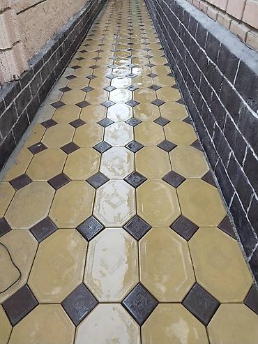 Тротуарная плитка: Тротуарная плитка восьмиугольной формы с декоративным узором — 3