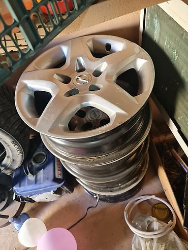 opel merva: Opel üçün orijinal yüngül lehimli disk dəsti - Komplekt: 4 ədəd — 1