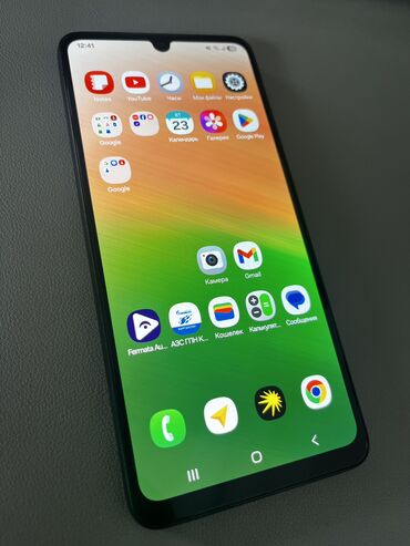 Samsung: Samsung Galaxy A33 5G, Б/у, 128 ГБ, цвет - Черный, 2 SIM — 2