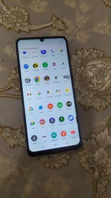 оперативная память 16 гб: Realme Note 50, Б/у, 128 ГБ, цвет - Черный, 2 SIM