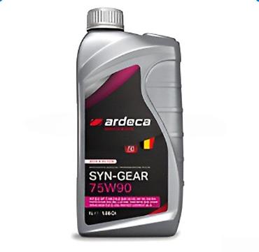 karobka yağı: "ARDECA SYN GEAR 75W90 - 12X1L" avtomobil yağıARDECA POLY-GEAR 75W80 — 1